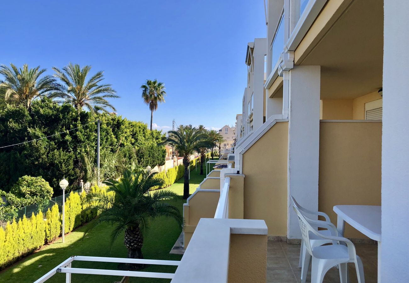 Appartement in Denia - Apartamento ideal para familiascon parque infantil,piscina y jardin