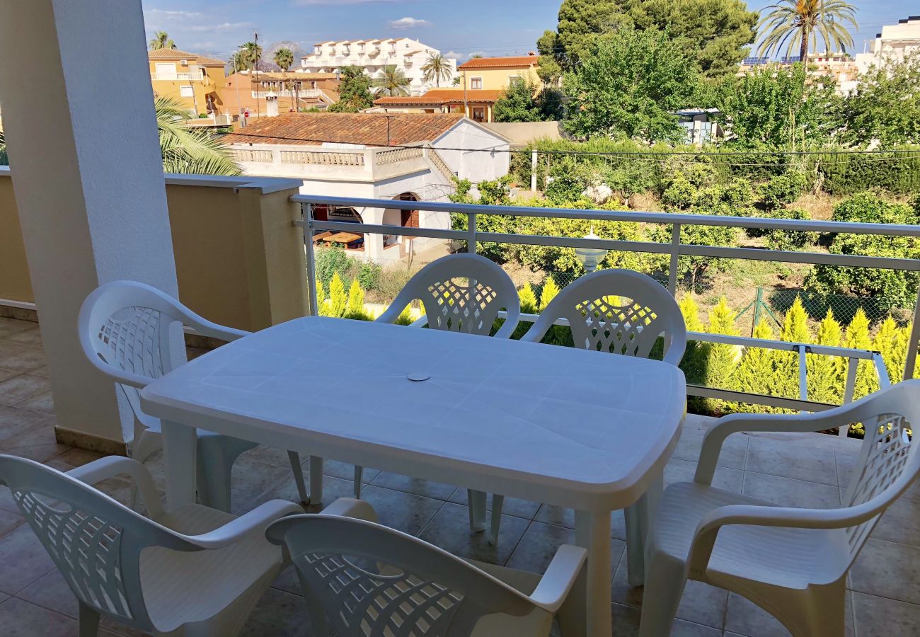 Appartement in Denia - Apartamento ideal para familiascon parque infantil,piscina y jardin