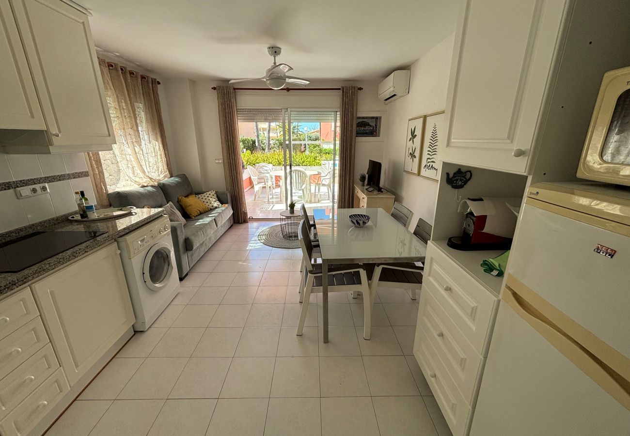 Apartamento em Denia - Jazmines B-1  BAJO FRENTE PISCINA